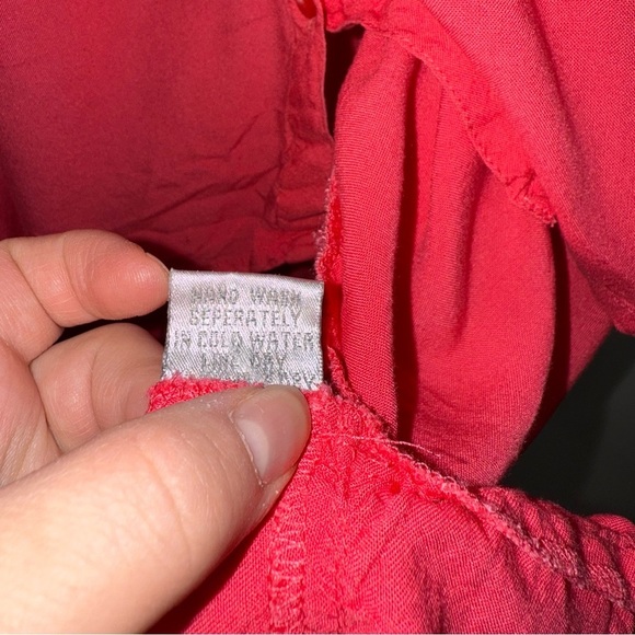 Solitaire boho oversized embroidered blouse - Picture 9 of 9